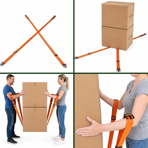 1 2 Person Lifting and Moving Straps Lift