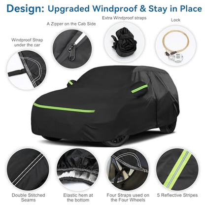 Full Car Covers for 2014 (Black / for Mini Cooper 2014-2025)
