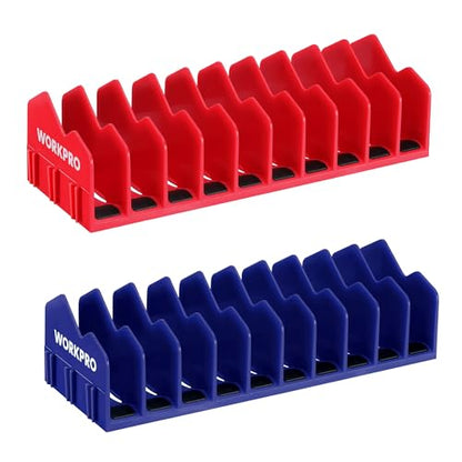 2 Pack Plier Organizer Rack (2 Pack / Blue &Red)