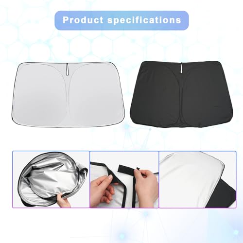 for 2025 2026 Toyota Camry Windshield Sunshade for 2025 2026 Toyota Camry Accessories 2026 Camry Sunshade Foldable Sun Shield 2025 2026Camry (2025 2026 Camry)