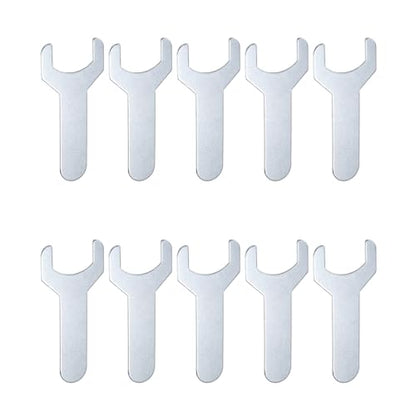 10pcs Small Wrench 22x70x1.5mm Metric U (22x70x1.5mm)