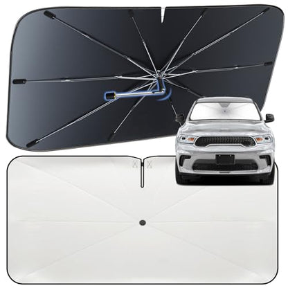 Windshield Sun Shade Umbrella for Dodge Durango 2011 (For Dodge Durango 2011-2026)