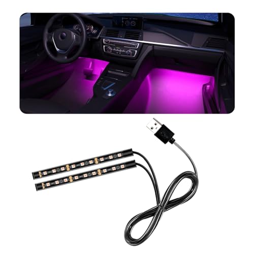 Car LED Strip Light (USB / Pink Purple)