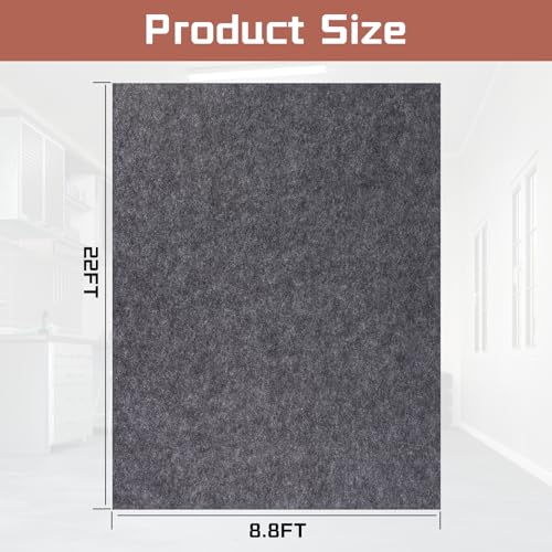 Garage Mats Oversize Garage Floor Paking Mat for Under Car (8.8' x 22')