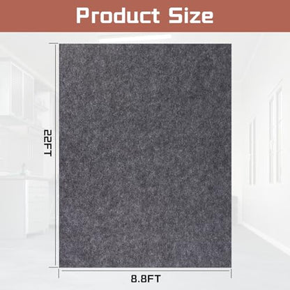 Garage Mats Oversize Garage Floor Paking Mat for Under Car (8.8' x 22')