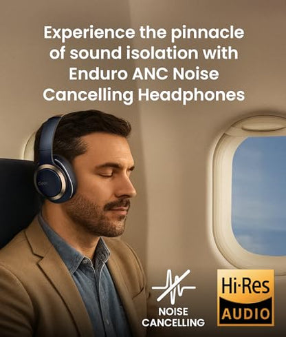 Audio Enduro ANC Noise Canceling Headphones (Dark Navy)