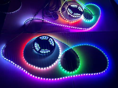 Tinted 4PCS 5FT Chasing LED Light Strips for Slingshot Ryker (4PCS 5FT Tinted Light Strips)