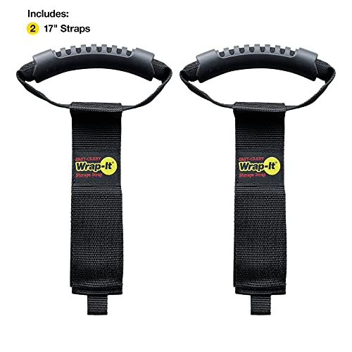 Easy Carry Wrap (17" (2 Pack) without Grommet / Black)