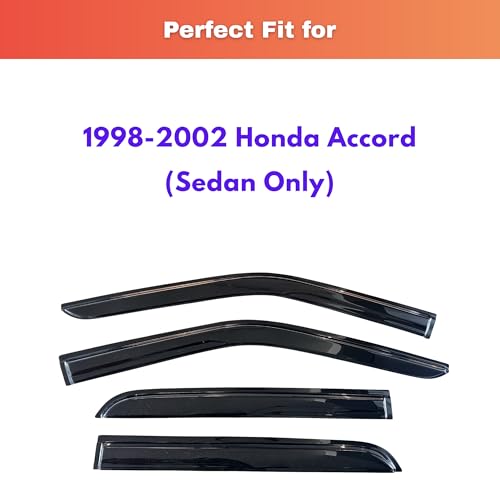 Rain Guards Fit for 1998 (1998-2002 Accord)