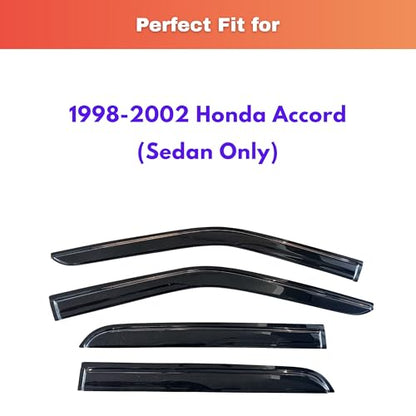 Rain Guards Fit for 1998 (1998-2002 Accord)
