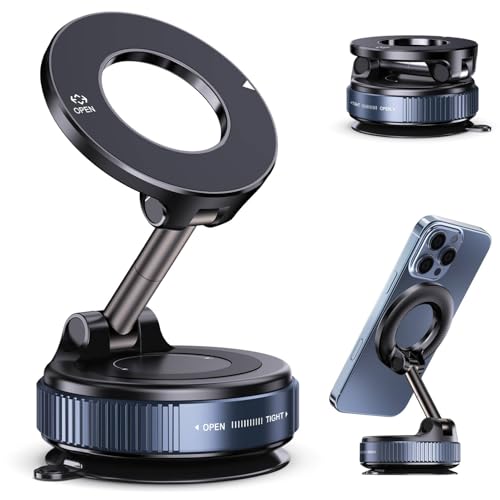 Magnetic Phone Holder for Car (Black)