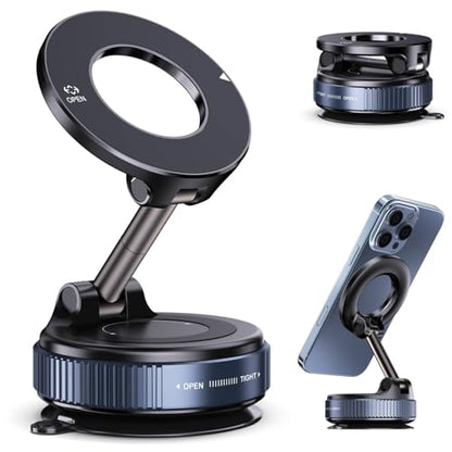 Magnetic Phone Holder for Car (Black)