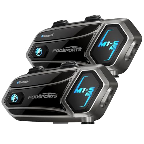 M1 S Air Motorcycle Helmet Bluetooth (2 Pack)