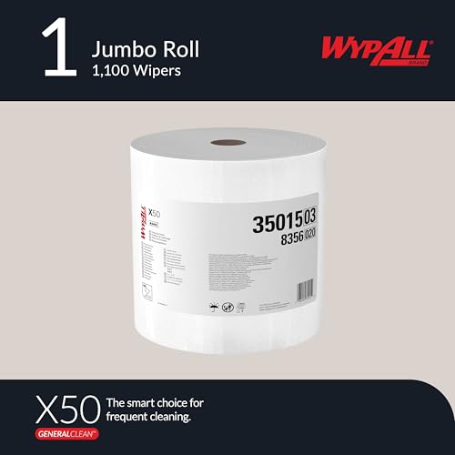 GeneralClean X50 Cleaning Cloths (Jumbo Roll / 1100 Count (Pack of 1))