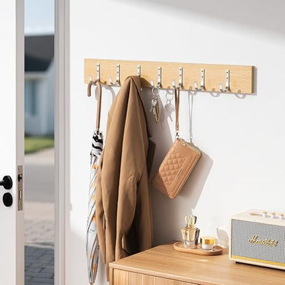 10 Pack 22LB Wall Hooks for Hanging Towel (Silver / 10 Pack)