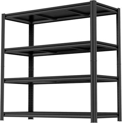 45"W Garage Shelving Heavy Duty Rack (4-Tier 54"H×45"W×16"D)