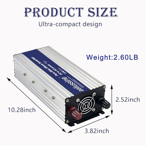 800W Pure Sine Wave Inverter