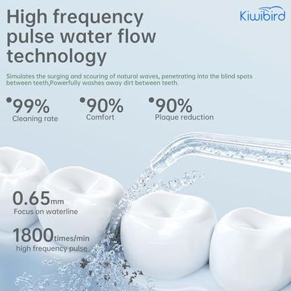 Mini Water Flosser for Travel (Grey)