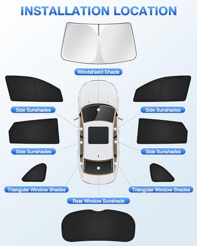Sunshades for Hyundai Tucson 2016 (Hyundai Tucson 2016-2021)