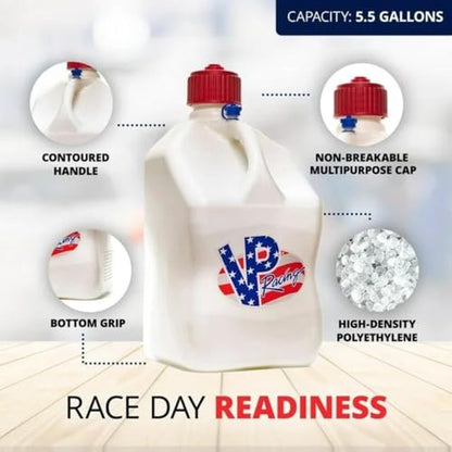 Utility Container 5.5 Gallon (4 Pack / Patriotic)