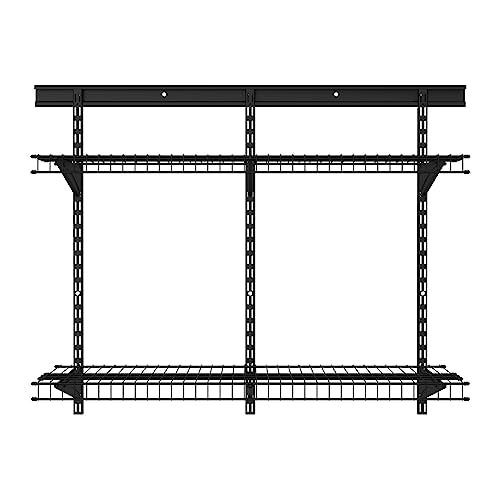 Heavy Duty Wall Shelf Kit for Garage (2 shelves)
