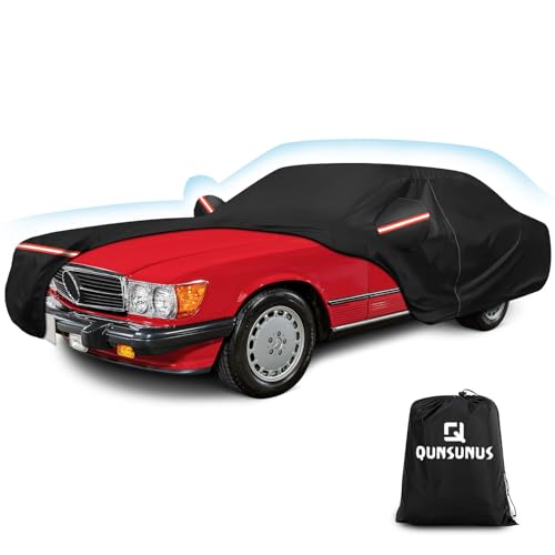 QUNSUNUS Car Cover for Mercedes Benz SL (for Benz SL-Class 1971-2002)