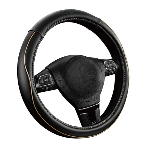 Memory Foam Steering Wheel Cover (Beige)
