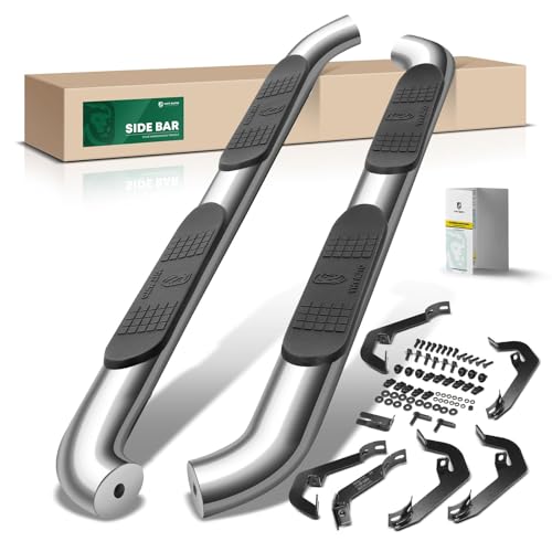 4 Inch Running Boards for Chevy & GMC (Crew Cab / 4 Inches)