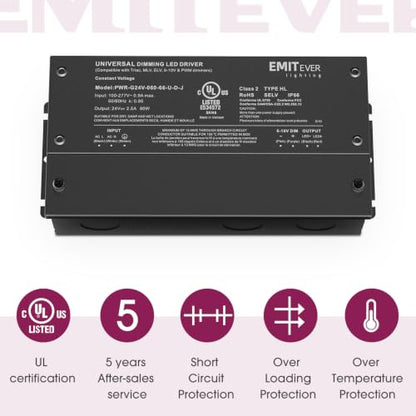 2 Pack 60W 24V 5 (24V 60W)