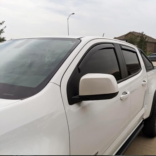 Window Visors for 2015 (15-22 colorado CrewCab(In-Channel))