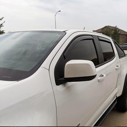Window Visors for 2015 (15-22 colorado CrewCab(In-Channel))