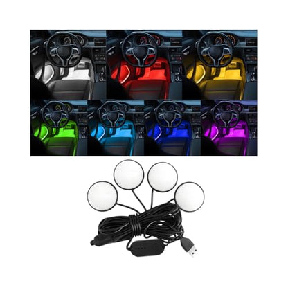 Car Interior LED Lights (Multicolor)