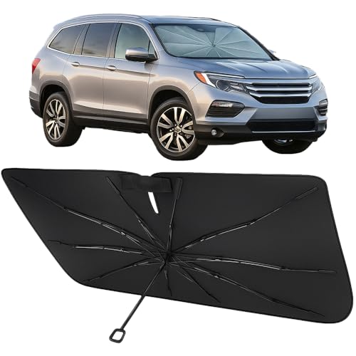 Custom Fit Windshield Sun Shade Umbrella for 2016 (Honda Pilot 2016-2025 2025)