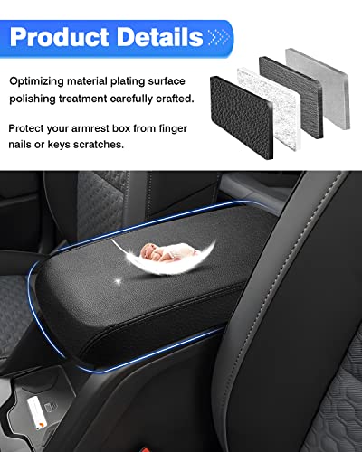 Center Console Cover for 2015 (5)15-22|Colorado&Canyon|Black,Regular)