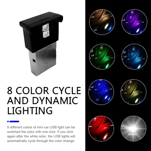 2PCS Mini USB LED Lights