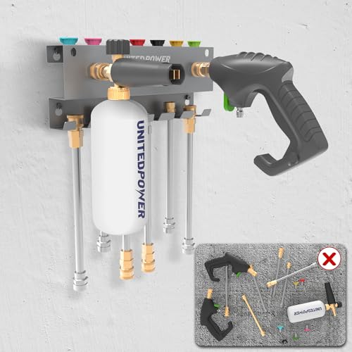 Pressure Washer Gun Holder (Silver)