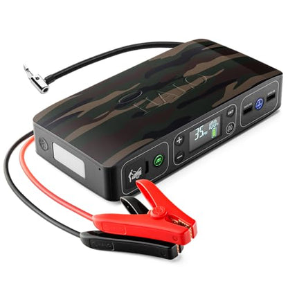 Bolt Air 58830 Portable Car Battery Jump Starter (Camo / Small Display)