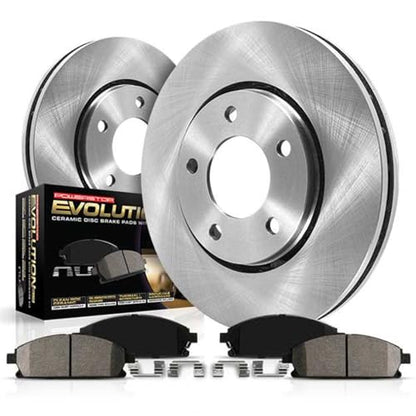 Z17 Replacement Brake Pad & Rotor Kit Front KOE1358 (Stock Replacement)