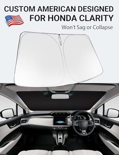Custom Fit Car Windshield Sun Shade for 2017 (2017-2021 Clarity)