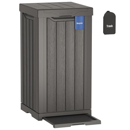 31 Gallon Outdoor Trash Can (31 Gallon)