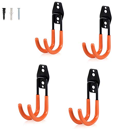 Garage Hooks Heavy Duty (Large J Hooks, 4 Pack)