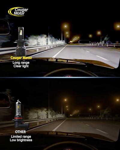 H4 Bulbs 9003 Fog Lights 6500K White Non (H4)