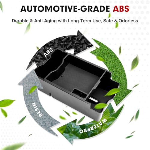 2PCS Center Console Organizer for 2026 Toyota RAV4 Accessories (2026 Toyota RAV4-Center)