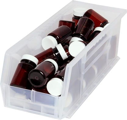 30234 AkroBins Plastic Storage Bins (Clear / Storage Bins Only)