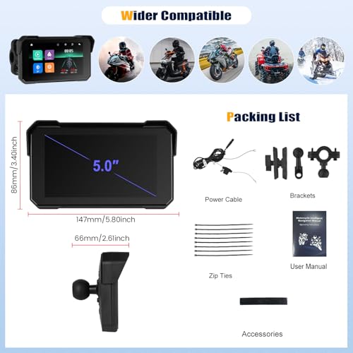 CarPlay Screen for Motorcycle