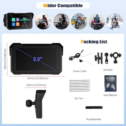 CarPlay Screen for Motorcycle