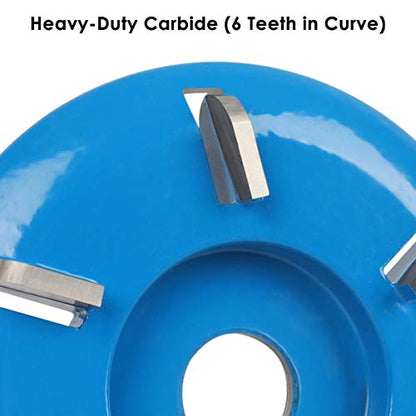 Wood Turbo Carving Disc (6 teeth,Curve 90mm)