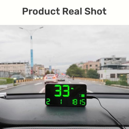 Digital GPS Speedometer Heads Up Display for Cars New HUD MPH Odometer Trip Meter for Trucks Golf cart All Vehicles (5.3 Inch C90)