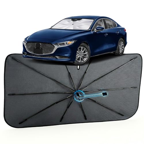 Car Windshield Sun Shade Umbrella for Mazda 3 2014 (For Mazda 3 2014-2026)