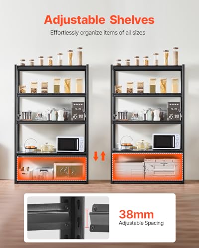 Storage Shelves (18" D x 48" W x 78" H)